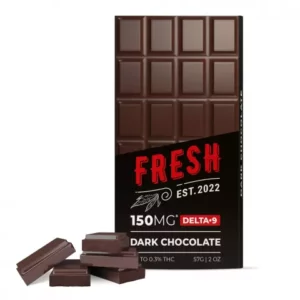 fresh-delta-9-thc-chocolate-bar-dark-chocolate-150mg